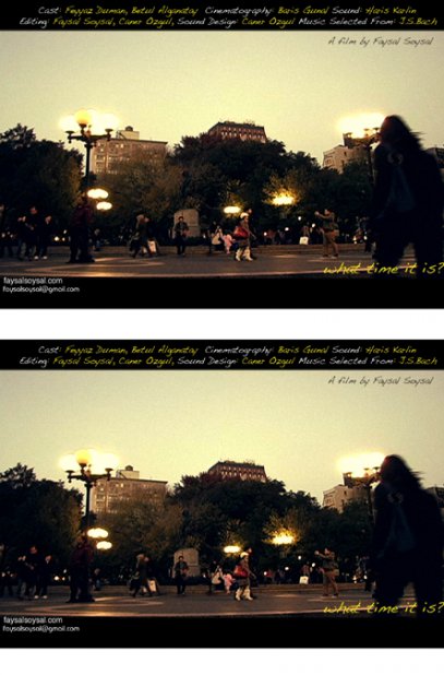 Faysal_What_Time_is_it Film_Afisi11x17